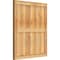 Ekena Millwork Framed Board-n-Batten Shutters, Rough Sawn Western Red Cedar, 26 7/8W x 32H, PR RBF06S26X032RWR - alternate 3
